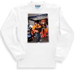 White Photo Long Sleeve T-Shirt S