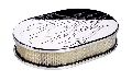 Image of: Autometer - Milled Flame Small Oval Filt Air Cleaner