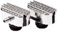 Image of: Billet Specialties - Billet Breather Oval Ribbed Pcv