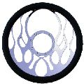 Image of: RPC - 14 Inch Flames Aluminium Steering Wheel (chrome)