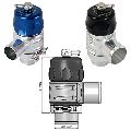 BOV Type 3 Plumb Back - 38mm outlet (Blue) Image
