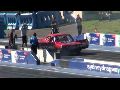 SADEK THE GODFATHER MAZDA RX3 20B TURBO RUNS 7.35 @ 186 MPH AT SYDNEY DRAGWAY - 30.7.2011